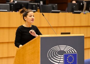 Sira Rego, candidata de La Izquierda a la presidencia del Parlamento Europeo