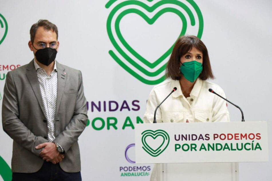 Nace Unidas Podemos por Andalucía para ser “alternativa de gobierno a las tres derechas reaccionarias”