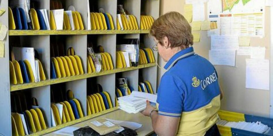 CCOO y UGT denuncian un plan de desguace del servicio público de Correos