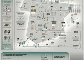 «El Gran Tour del Franquismo»: 5.340 símbolos ilegales repartidos en 870 municipios del país