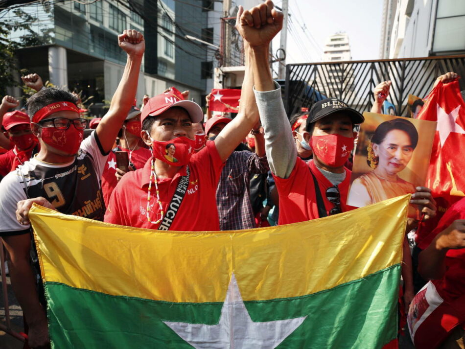 La Internacional antiimperialista repudia el golpe de Estado en Myanmar