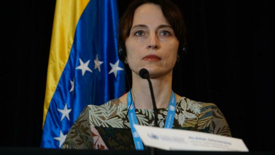 La relatora de Naciones Unidas exige a Estados Unidos el fin del bloqueo a Venezuela