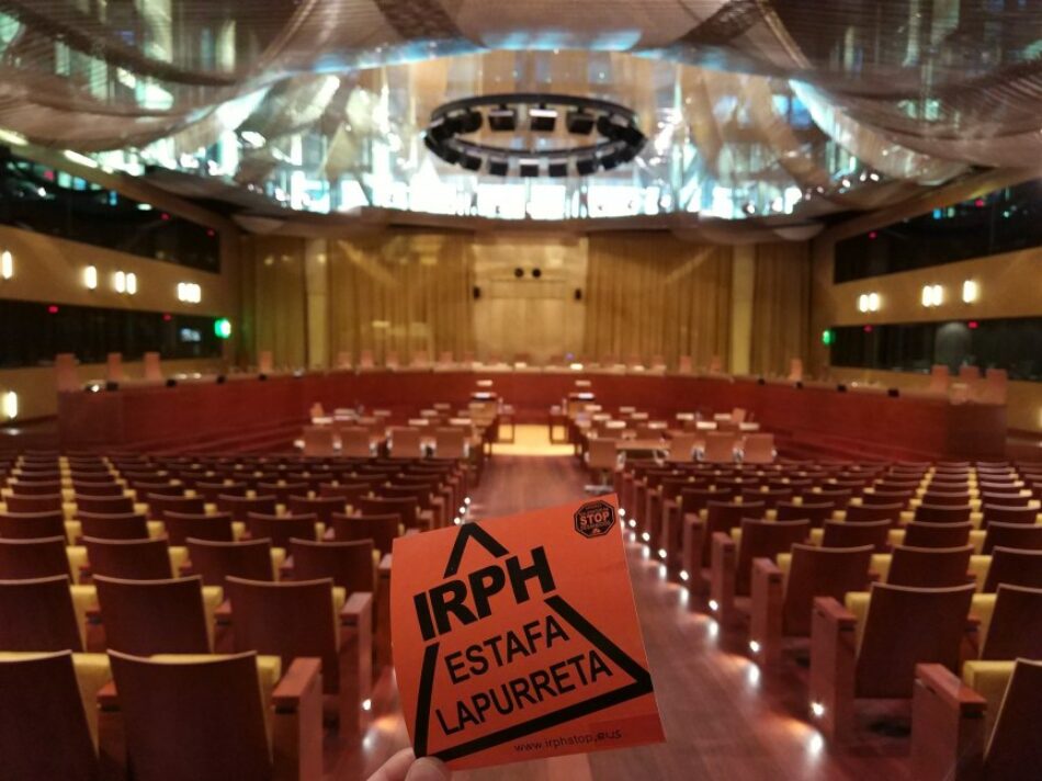 IRPH Stop Gipuzkoa exige al Gobierno español que defienda los intereses de las personas afectadas en el nuevo juicio al IRPH en Europa