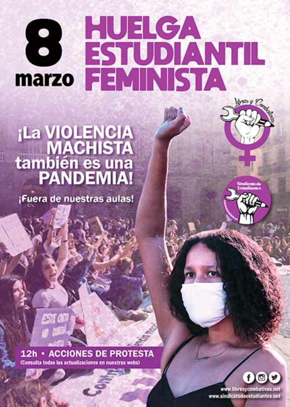 8 de marzo: huelga estudiantil feminista