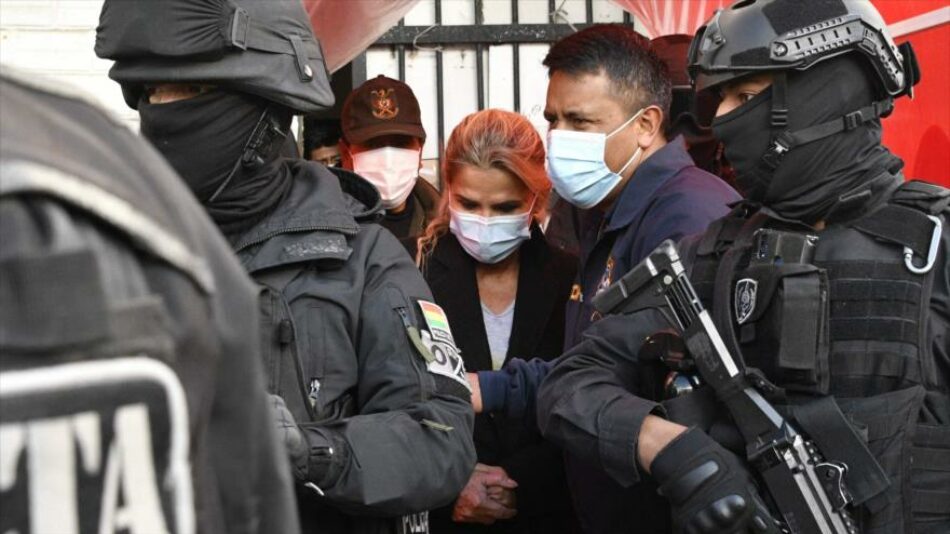 Los tribunales bolivianos dictaminan prisión preventiva para Jeanine Añez por riesgo de fuga