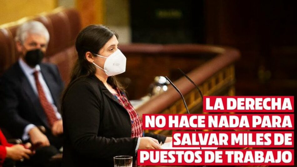 Roser Maestro reprocha a Vox en el Congreso sus continuas amenazas de acudir a los tribunales en vez de “aportar soluciones” a los problemas en la industria y los sectores estratégicos