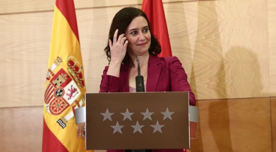 Desde IU Madrid y el PCM plantean «una sola candidatura de la izquierda» para derrocar a Ayuso si hay elecciones