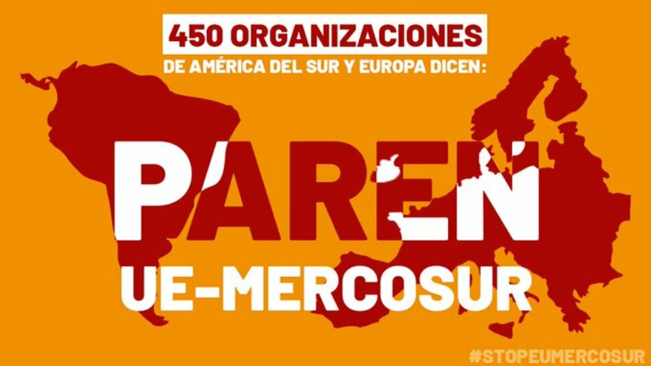 Declaración de la Coalición Stop UE-Mercosur
