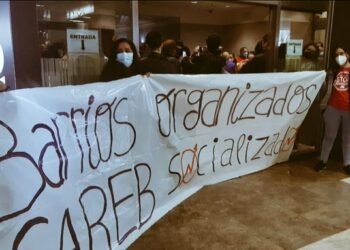 El movimiento por la vivienda de Madrid lanza la campaña #PlanSareb y ocupa la sede del FROB