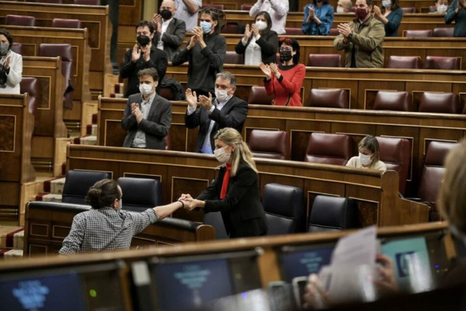 Iglesias anuncia que presentará una denuncia por delito de cohecho contra García Egea, tras el «Tamayazo» en la Región de Murcia