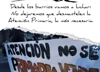 Nueva manifestación frente al Centro de Salud Abrantes (Madrid) ante el «sabotaje» de la Consejería de Sanidad hacia la Atención Primaria