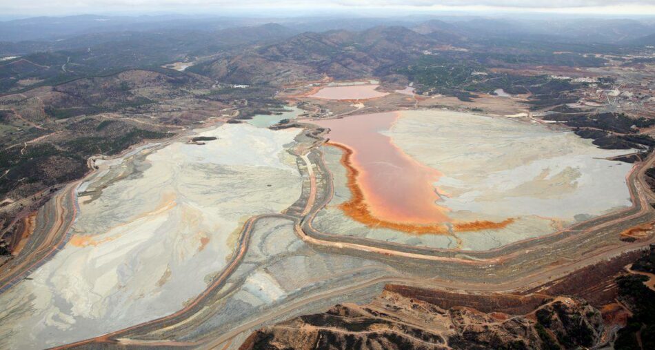 Ecologistas en Acción denuncia el riesgo de rotura de las balsas de lodos de Atalaya Riotinto Minera