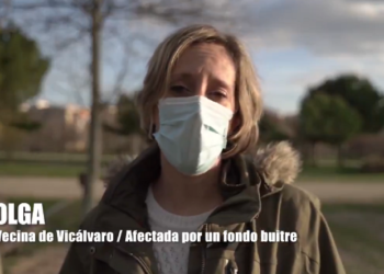 “El fondo buitre HipoGes Iberia se niega a negociar con una vecina vulnerable de Vicálvaro y quiere echarla de su casa forzando la subasta en proceso judicial”