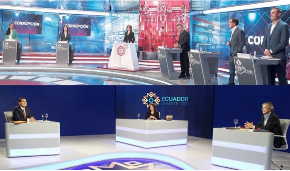 Así fueron los debates presidenciales en Perú y Ecuador