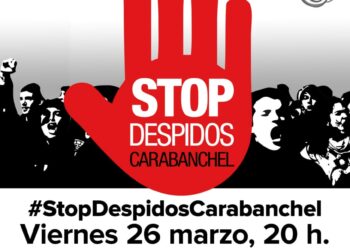 «StopDespidos» convoca protesta frente al restaurante Distrito798, “Restaurante Japonés fusión en Madrid” (Madrid)