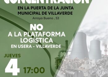 Las asociaciones vecinales llevan su protesta por la planta logística PALM-40 a la Junta de Villaverde