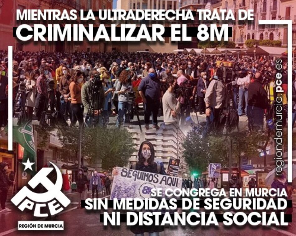 El PCE de Murcia exige reunión urgente con el Delegado del Gobierno y exige que se depuren responsabilidades por el acto de Vox