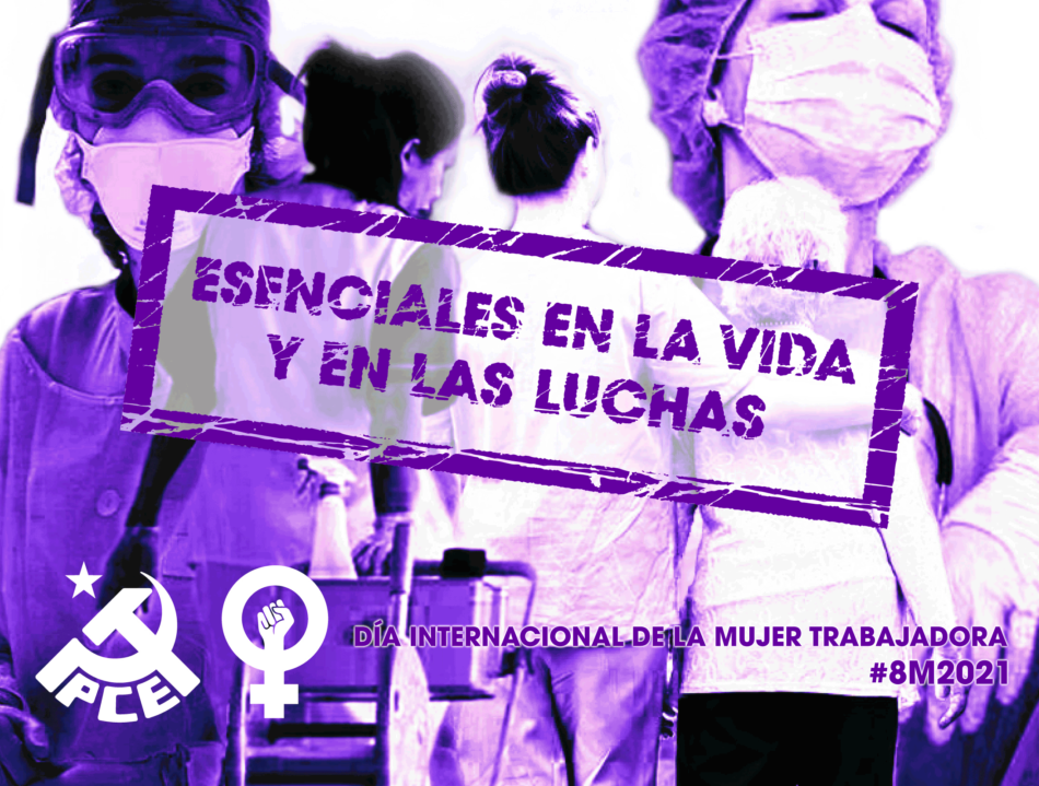 Manifiesto del PCE ante el 8 de marzo, Día Internacional de las mujeres trabajadoras
