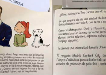 La Asociación Vecinal de Tres Cantos pide la retirada de un cuento infantil editado por el Ayuntamiento por ser un “pasquín” de propaganda política