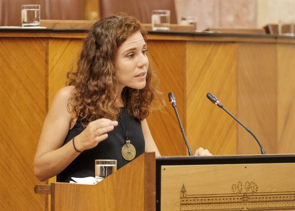 Diputada andaluza exige a la Junta que la subida del coste/hora del Servicio de Ayuda a Domicilio revierta en una subida salarial para las trabajadoras