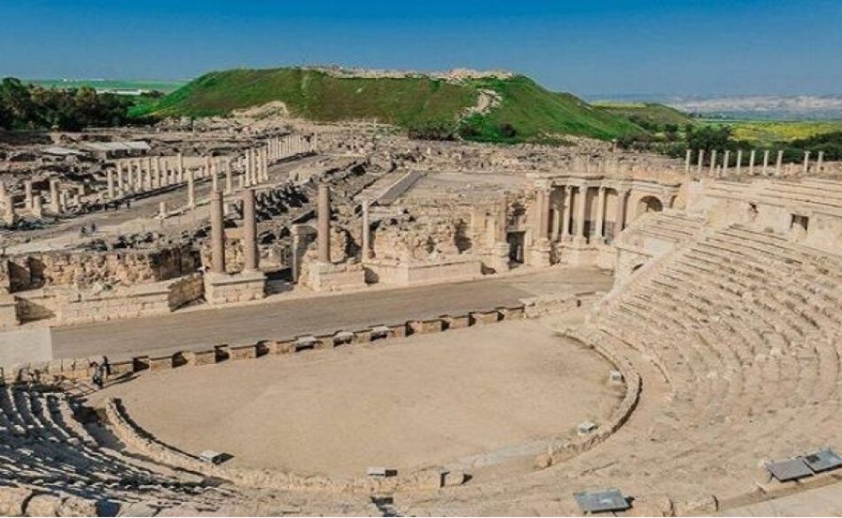 Nuevamente, colonos sionistas asaltan un sitio arqueológico palestino en Sebastia cerca de Nablus