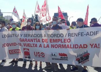 RENFE deja atrás al personal de servicios a bordo en ERTE desde hace un año