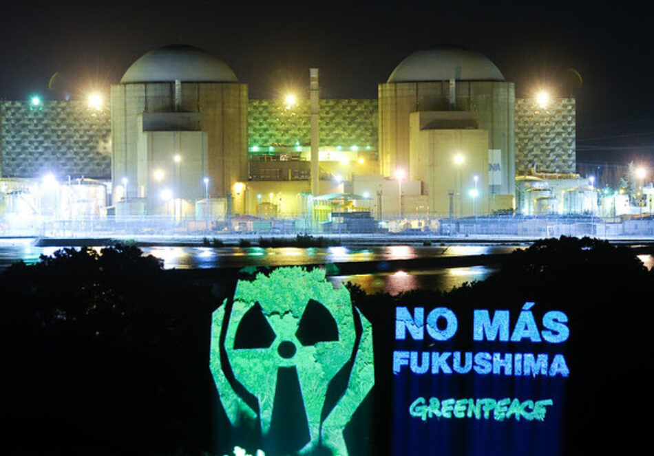 Un informe de Greenpeace señala Almaraz (Cáceres) entre las centrales nucleares europeas que no cumplen con todas las medidas de seguridad