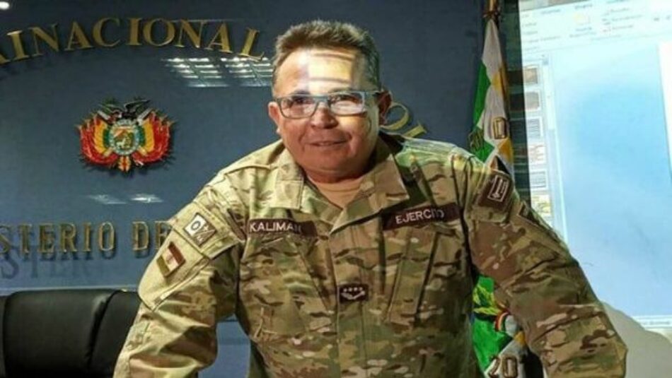 Ordenan el arresto de excomandante por golpe de 2019 en Bolivia