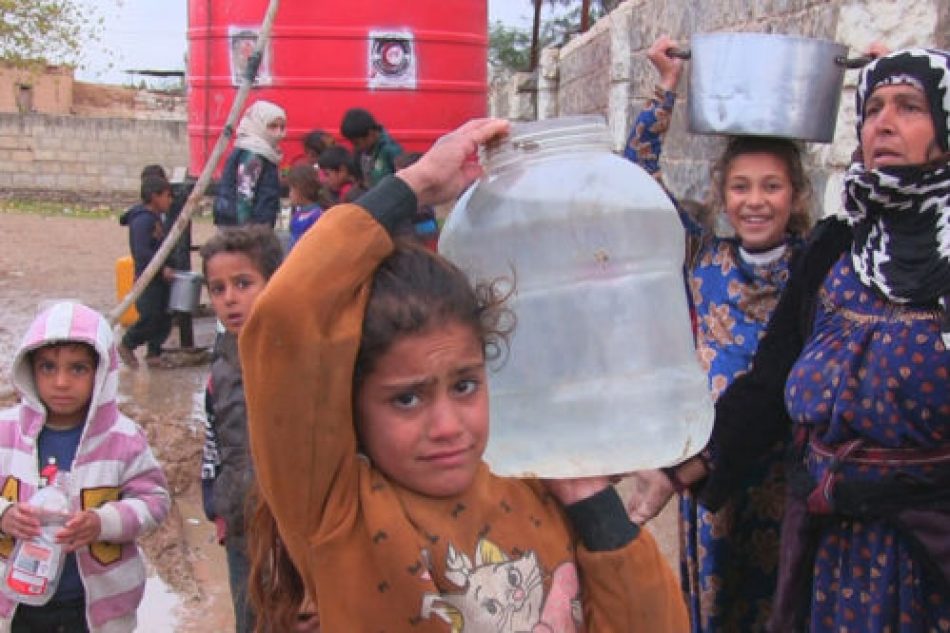 Turquía privó de agua potable a millón de sirios