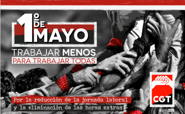 CGT trasladará sus actos centrales por el 1º de Mayo a Ceuta