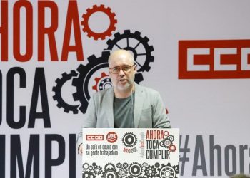 Unai Sordo: «Un país moderno y un Gobierno progresista no pueden coexistir con el actual modelo laboral. Hay que derogar la reforma laboral”