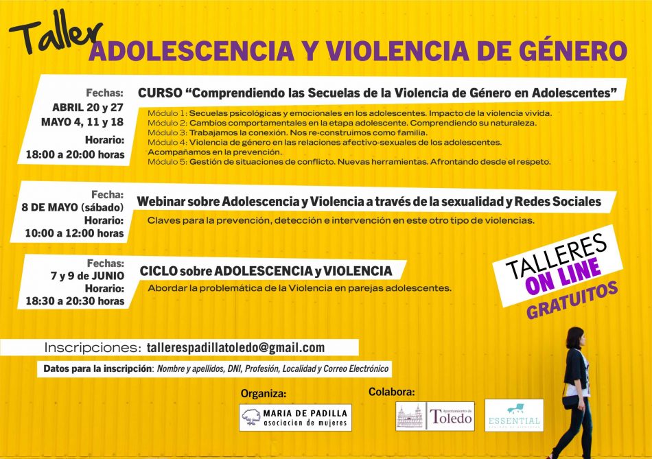 La asociación de mujeres “María de Padilla” organiza un taller sobre adolescencia y violencia de genero
