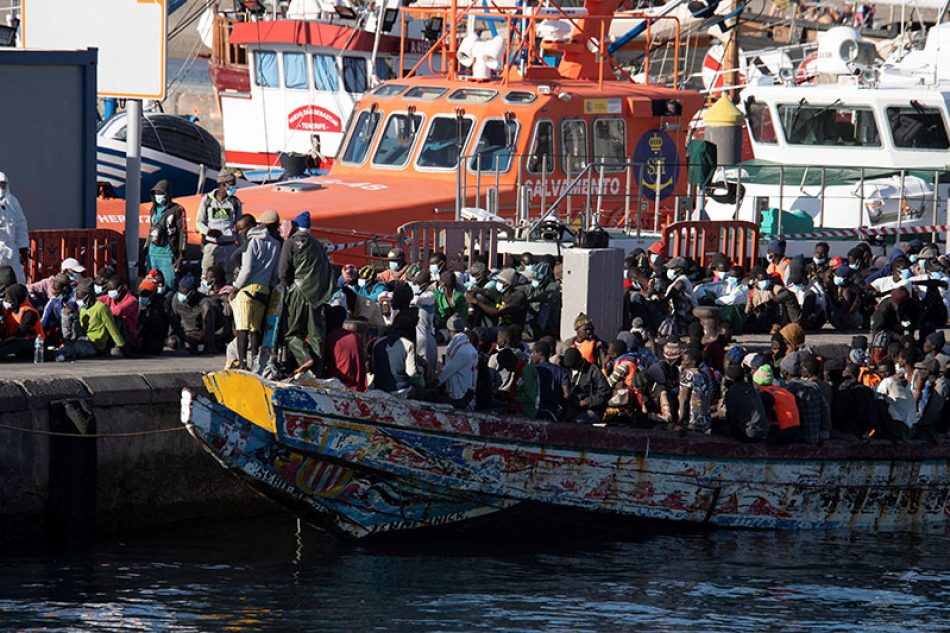 CEAR denuncia la política de contención migratoria en las Islas Canarias