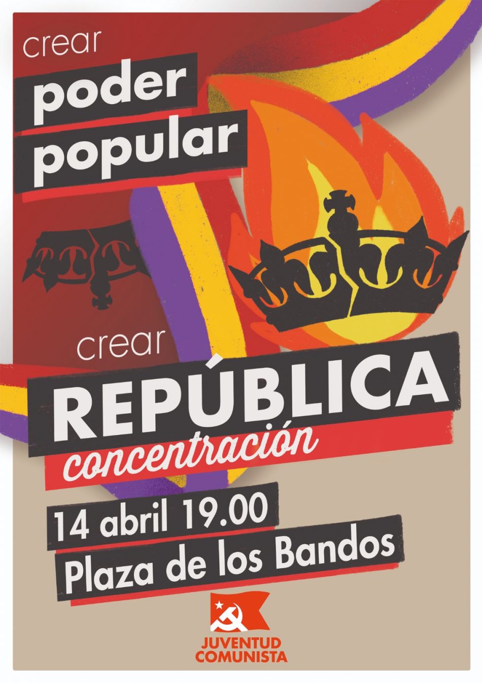 14 de Abril: Concentración «crear República» en Salamanca