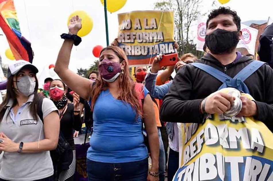 Sindicalistas colombianos anunciaron segundo día de Paro Nacional