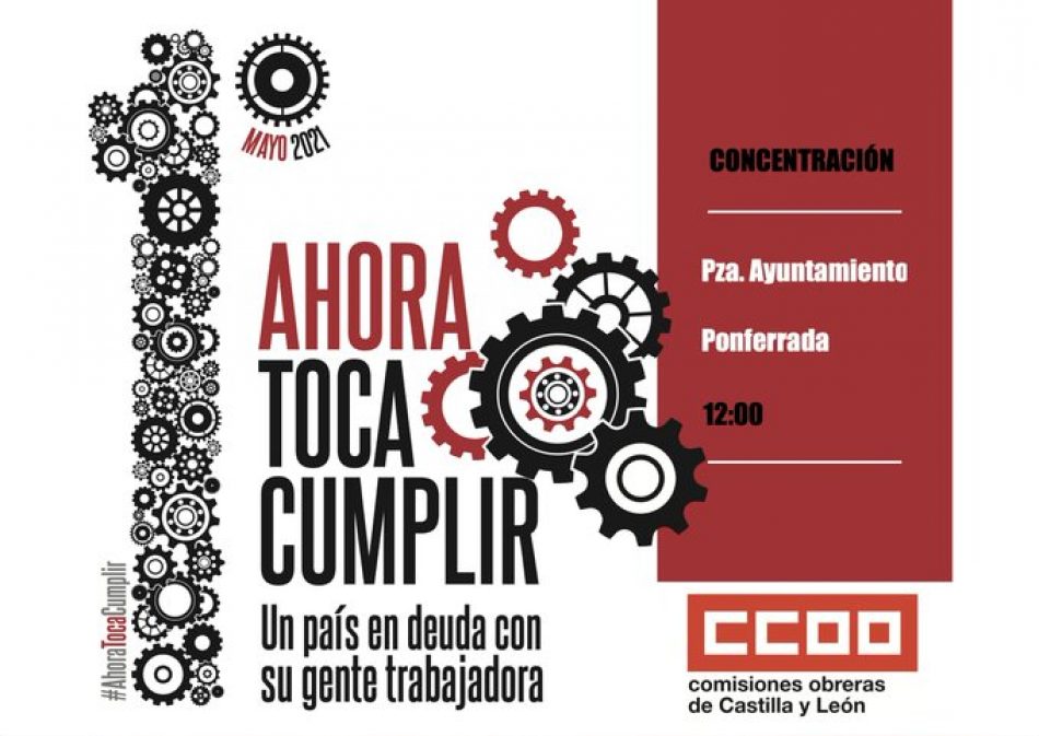 El PCE de León llama a luchar contra la precariedad laboral este 1 de mayo en Ponferrada y León