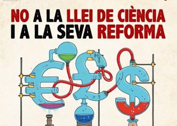 Protesta contra la llei de la ciència i la tecnologia i la seva reforma