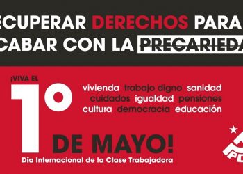 Isabel Maroto, PCE, ante el 1 de Mayo “Hay que transformar los aplausos en derechos y las promesas en empleo”