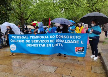 Incremento de la huelga en el Consorcio Galego de Servizos de Igualdade e Benestar