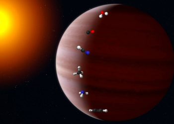 La migración de un exoplaneta deja una huella química en su atmósfera