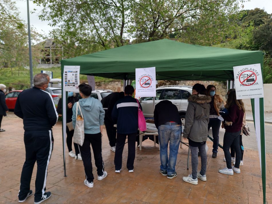 Movilización vecinal en Méntrida contra la instalación de macroplantas solares