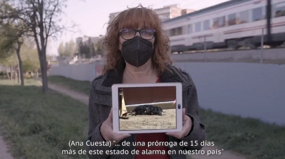 El Partido Animalista da voz en su vídeo electoral «a todos los animales ignorados por el resto de partidos políticos»