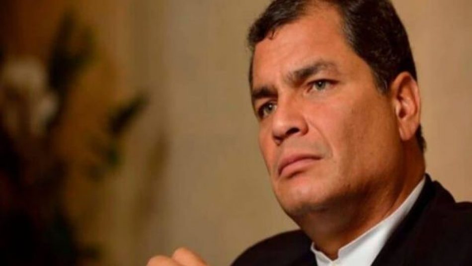 Designan a Correa como candidato a vicepresidente de Ecuador