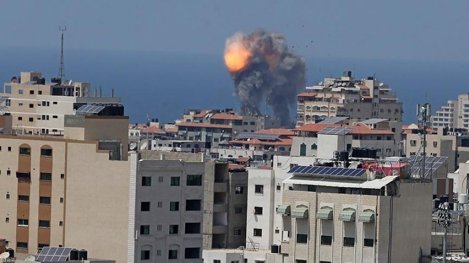 Fuerzas israelíes bombardean de nuevo la Franja de Gaza
