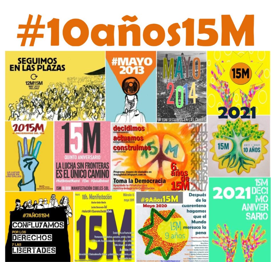 Un Mayo global #10años15M: Agenda de actividades