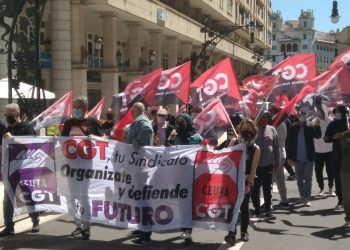CGT exige un reparto más justo de la riqueza que permita ganarse la vida a todas las personas