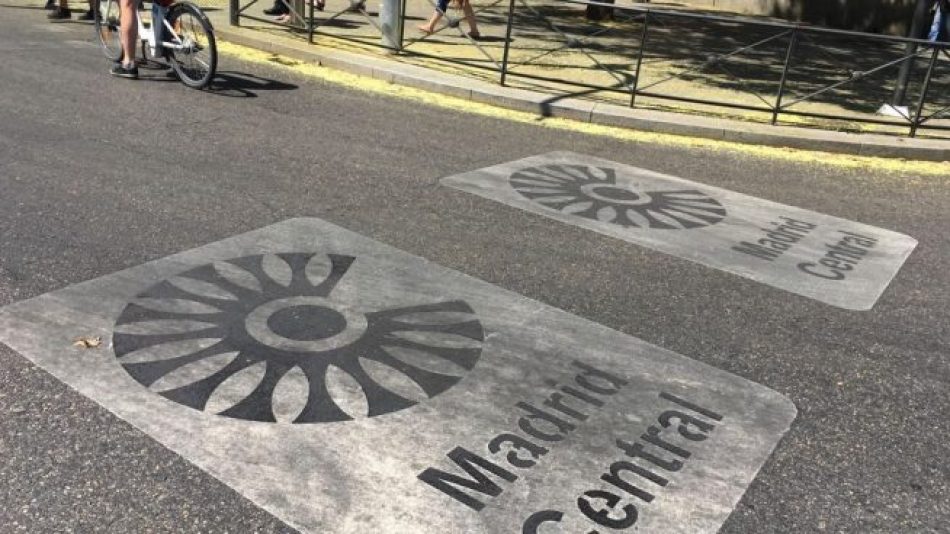 Ecologistas en Acción pide la anulación del auto judicial que suspendió Madrid Central