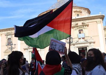 Apoyo al pueblo palestino desde Valencia, España