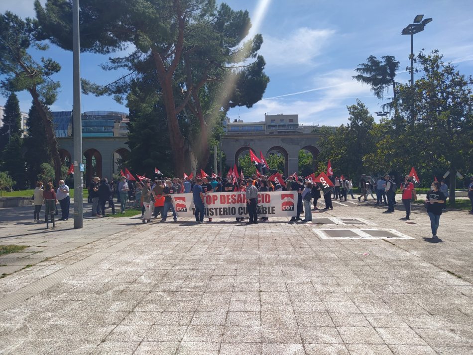 CGT vuelve a reclamar su patrimonio frente al Ministerio de Trabajo y Economía Social y ante la amenaza de desahucio de su sede madrileña