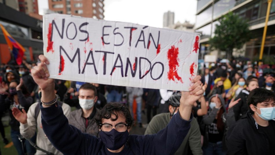 Colombia contabiliza 47 asesinados tras represión contra manifestantes
